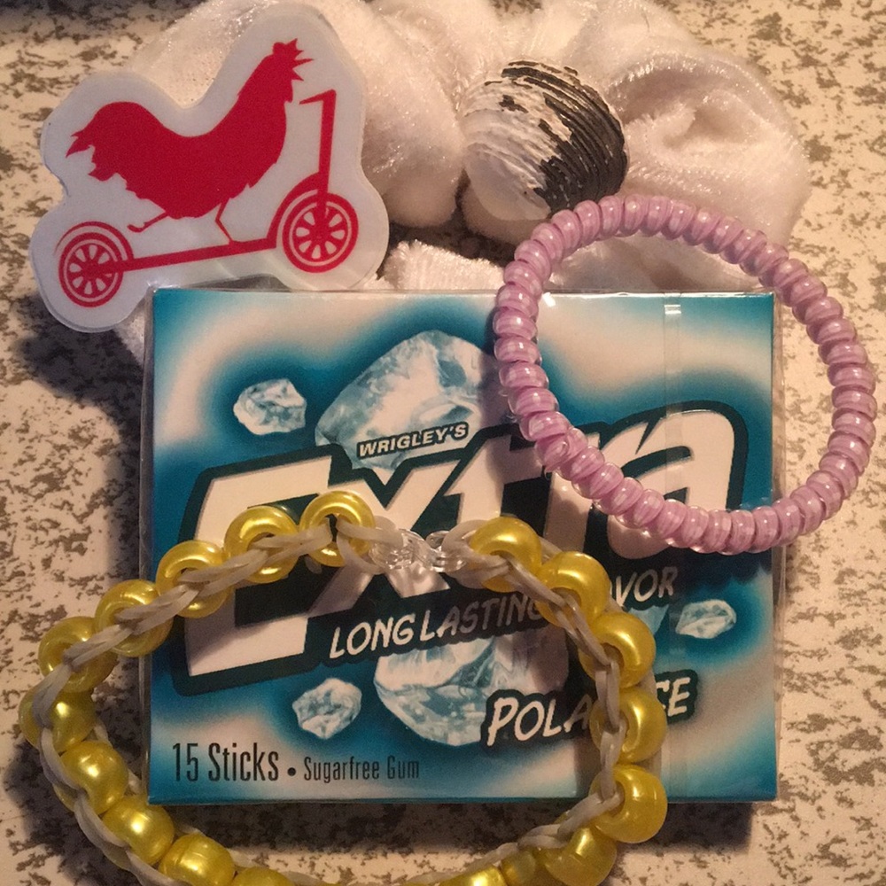 And I oop- VSCO bracelet!